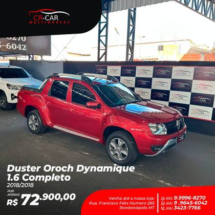 RENAULT DUSTER OROCH 1.6 16V SCE FLEX DYNAMIQUE MANUAL RENAULT DUSTER OROCH 1.6 16V SCE FLEX DYNAMIQUE MANUAL